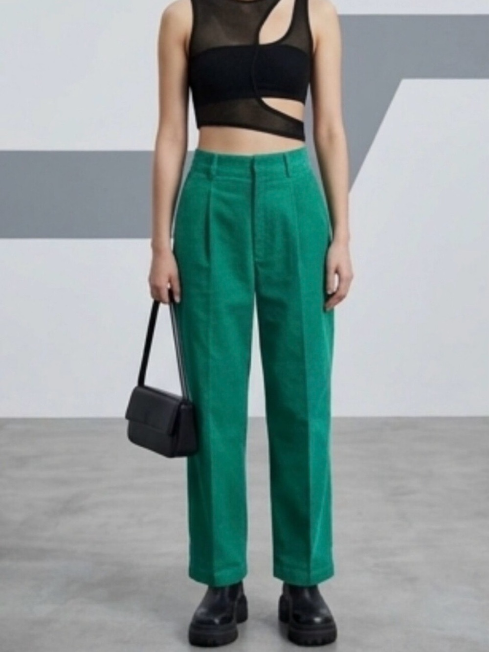 MARNI x Uniqlo Corduroy Wide-Fit Pleated Pants